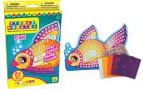 Opakowanie Wyklejane mozaika z rybką