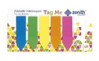 Opakowanie Zakładki indeksujące Tag Me 5 kolorów ZENITH