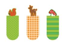 Opakowanie Zakładki magnetyczne - Las CASS FILM