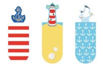 Opakowanie Zakładki magnetyczne - Plaża CASS FILM