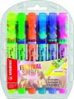 Opakowanie Zakreślacz Swing Cool Festival (6szt) STABILO