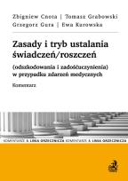 Okładka książki Zasady i tryb ustalania świadczeń/roszczeń