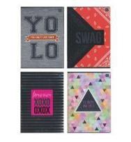 Opakowanie Zeszyt A5/60K kratka Metallic Fsc Mix Credit(10szt