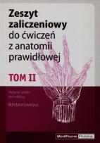 Opakowanie Zeszyt zaliczeniowy do ćwiczeń z anatomii prawidłowej Tom 2