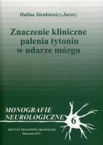 Okładka książki Znaczenie kliniczne palenia tytoniu w udarze mózgu