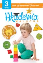 Okładka książki Akademia malucha 3-latek bawi się kształtami