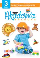 Okładka książki Akademia malucha 3-latek ćwiczy spostrzegawczość