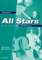 Okładka książki All Stars Intermediate Workbook
