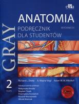 Okładka książki Anatomia Gray Podręcznik dla studentów Tom 2