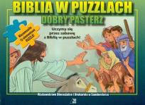 Opakowanie Biblia w puzzlach Dobry Pasterz