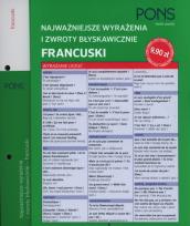 Okładka książki Błyskawicznie zwroty i wyrażenia francuskie