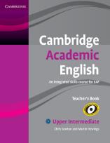 Okładka książki Cambridge Academic English B2 Upper Intermediate Teacher's Book