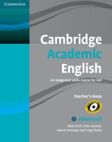 Okładka książki Cambridge Academic English C1 Advanced Teacher's Book