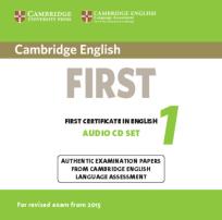 Opakowanie Cambridge English First 1 for Revised Exam from 2015 Audio CDs (2)