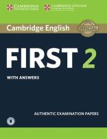 Opakowanie Cambridge English First 2 Student's Book with Answers and Audio