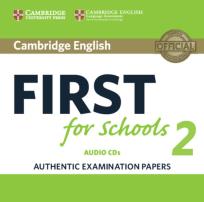 Opakowanie Cambridge English First for Schools 2 2CD