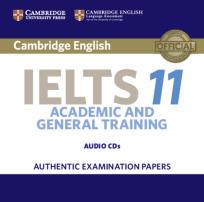 Opakowanie Cambridge IELTS 11 Audio CD