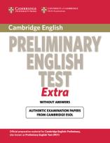 Opakowanie Cambridge Preliminary English Test Extra Authentic examination papers