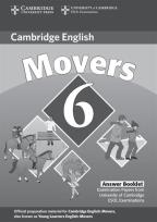 Opakowanie Cambridge Young Learners English Tests 6 Movers Answer Booklet