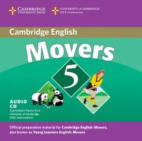 Opakowanie Cambridge Young Learners English Tests Movers 5 Audio CD