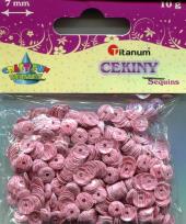 Opakowanie Cekiny 7mm 10g pasy C07/M25 biało-czerwone