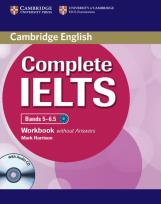 Okładka książki Complete IELTS Bands 5-6.5 Workbook without Answers + CD