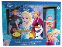 Okładka książki Disney Kraina Lodu gwieździsta noc (książka z rozkładanymi s