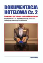 Okładka książki Dokumentacja hotelowa cz.2