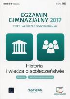 Okładka książki Egzamin gimnazjalny 2017. Testy i arkusze. Przedmioty humani