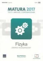 Okładka książki Fizyka. Matura 2017. Testy i arkusze. Zakres rozszerzony