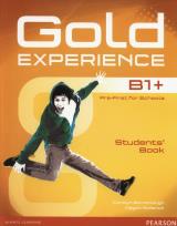 Okładka książki Gold Experience B1+ Students Book + DVD