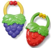 Opakowanie Gryzaczek wibrujący Owoce, różne rodzaje