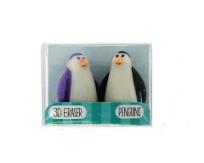 Opakowanie Gumki do mazania - mały zestaw pingwiny