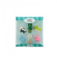 Opakowanie Gumki do mazania - zestaw zwierzęta farmy