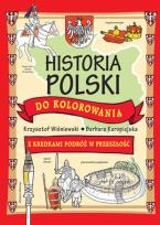 Okładka książki Historia Polski do kolorowania