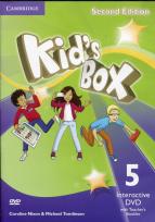 Okładka książki Kid's Box Level 5 Interactive DVD (NTSC) with Teacher's Booklet