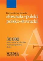 Okładka książki Kieszonkowy słownik słowacko polski polsko słowacki