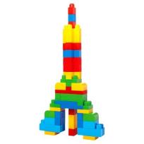 Opakowanie Klocki Mega Bloks 80 elementów torba niebieska