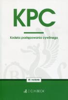 Okładka książki Kodeks postępowania cywilnego