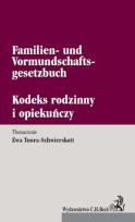 Okładka książki Kodeks rodzinny i opiekuńczy Familien- und Vormundschaftsgesetzbuch