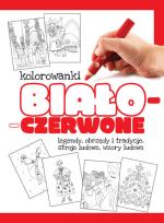 Okładka książki Kolorowanki biało-czerwone Część 1