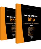Okładka książki Kompendium BHP Część 1 i 2