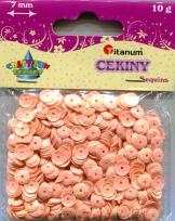 Opakowanie Konfetti 7mm 10 Łosoś (CO7/102)