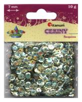 Opakowanie Konfetti cekiny 7mm 10g laser (CO7/A60)