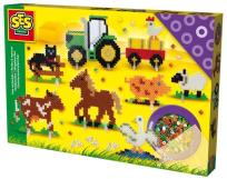Opakowanie Koraliki prasowanki Farma duży zestaw