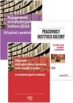 Okładka książki Księgowość w instytucjach kultury 2016 / Wartości niematerialne i prawne oraz środki trwałe