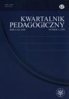 Opakowanie Kwartalnik Pedagogiczny 1/2016
