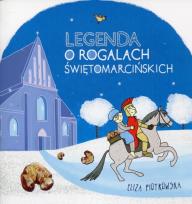 Okładka książki Legenda o rogalach świętomarcińskich