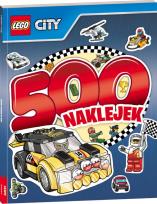 Okładka książki Lego City 500 naklejek