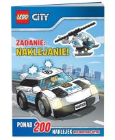 Okładka książki Lego City Zadanie naklejanie!